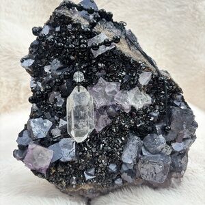 RARE Enhydro Quartz Moving Water Bubble Necklace - Ancient Inclusion Crystal